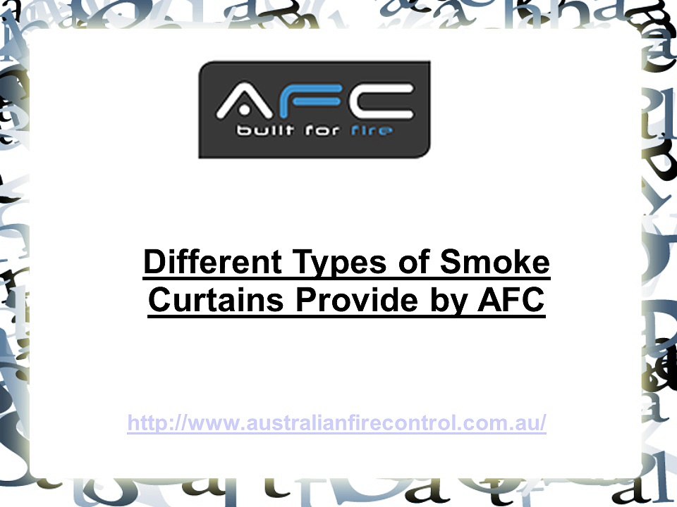 Fire Rated Smoke Curtain Systems