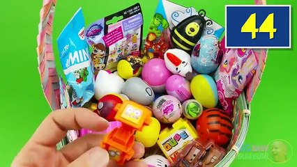 НОВЫЙ 102 Huge Surprise Egg Opening Spiderman Kinder Surprise Disney Cars Frozen Минни Микки Маус