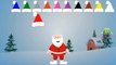 Colors for Children to Learn -Christmas Special Video Santa Claus | Teaching Colours Kids