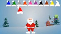 Colors for Children to Learn -Christmas Special Video Santa Claus | Teaching Colours Kids