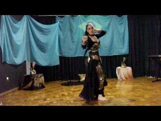 Soraya Chams com dança do ventro no Café com Poesia - 83º Edição - 25-06-2016