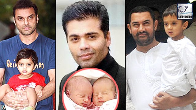 Bollywood Celebs' SURROGATE Children | Karan Johar | Aamir Khan | Shah Rukh Khan | LehrenTV
