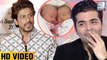 Shah Rukh Khan Reacts to Karan Johar's Twin Babies | LehrenTV