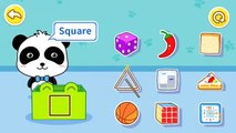 Baby Learn Four Common Shapes, Have Fun With Baby Panda - Fun Educational Games