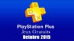 PlayStation Plus : Les Jeux Gratuits d'Octobre 2015