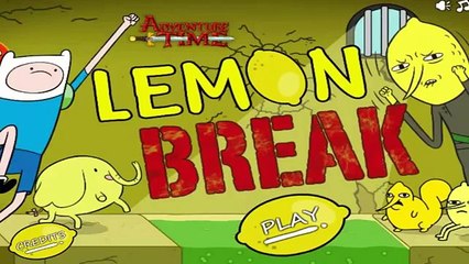 Adventure Time - Lemon Break - Adventure Time Games