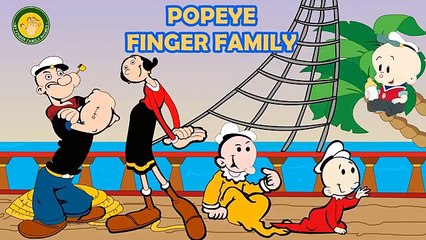 Popeyes Finger Family Preschool Song | Nursery Rhymes | English Songs for Babies and Kids