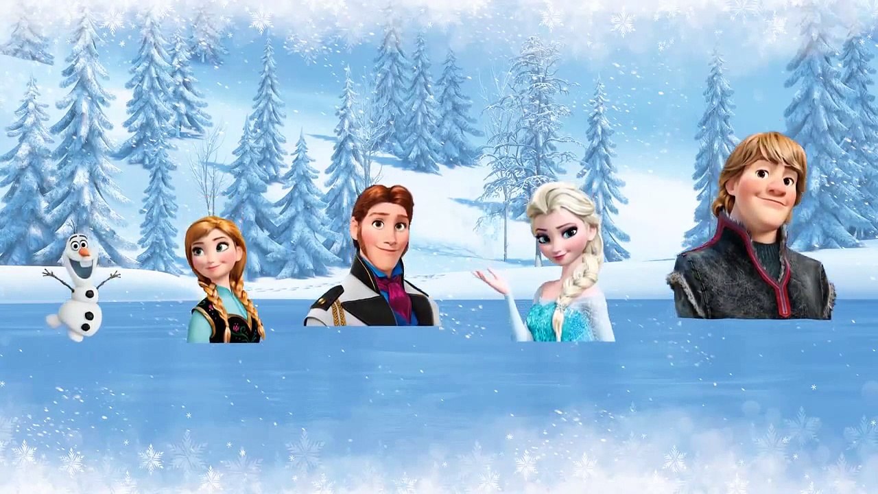 The Finger Family Song ll Nursery Rhyme ll Frozen Collection !