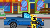 Gummy Bear Family - Riding Scooters l Finger Family Nursery Rhymes for Kids!