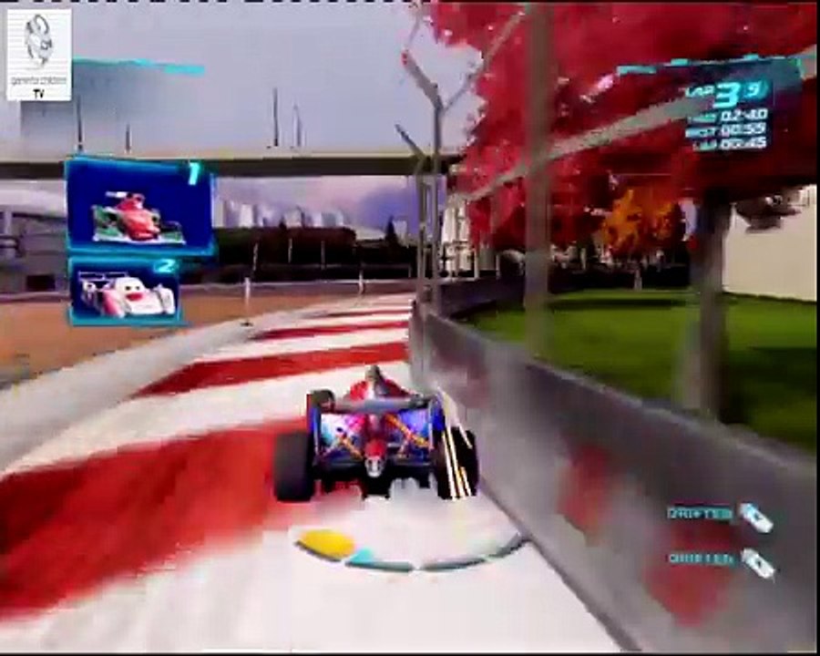 Cars 2 Game - Francesco Bernoulli - Terminal Sprint - Disney Car Games - Eng