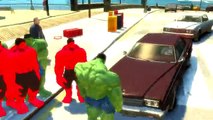 Nursery Rhymes Wheels on the Bus Goes Round and Round with Hulk Avengers Songs for Children
