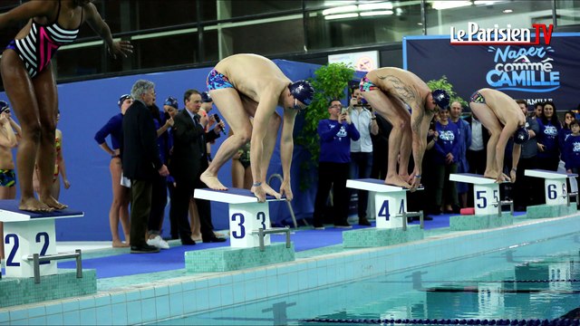 Clichy : le monde du sport réuni en hommage à Camille Muffat