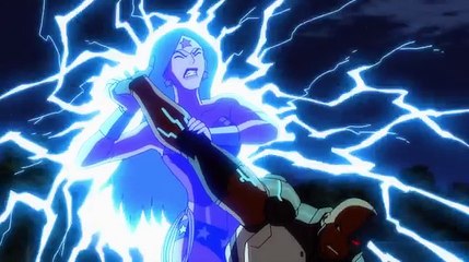 La liga de la justicia - Perdición (Cyborg & Mujer Maravilla vs. Vándalo salvaje)