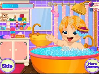 New Baby Emma Bath and Care Game Movie for Kids-Baby Games-Caring Games