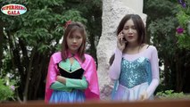 Frozen Elsa & Spiderman VALENTINES SPECIAL! w/ Joker Princess Anna Hulk Cinderella! Superh