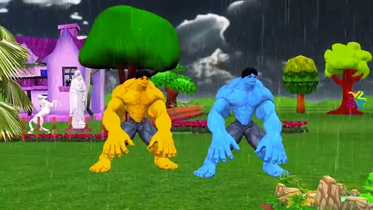 Spiderman Batman Superman Captain America Hulk Cartoons Nursery Rhymes for children Finger