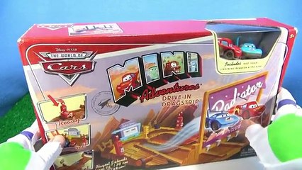Disney Pixar Cars Drive-In Dragstrip Radiator Springs Mini Adventures Playset