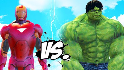 The Incredible Hulk vs Iron Man (Mark 6) - Epic Superheroes Battle