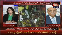 Najam Sethi Speaks About Go Nawaz Go Slogans In Lahore Stadium