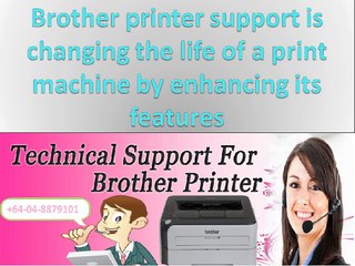 Brother printer support is changing the life of a print machine by enhancing its features
