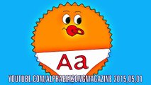 Alphabet Song with Big and Small Letter A to learn ABCs Early Edition