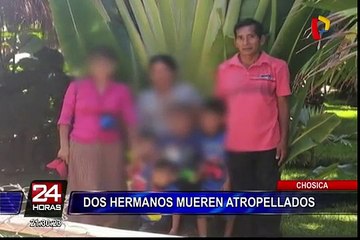 Hermanos atropellados en Chosica habrían estado bajo los efectos del alcohol