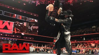 Roman Reigns has a chilling encounter with The Undertaker- Raw, March 6, 2017