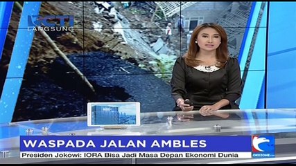 Jalan Ambles, Lalu Lintas Lumpuh Total