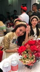 Hậu trường đám cưới cực "nhây" của Nguyệt Ánh (làm lễ tại nhà)