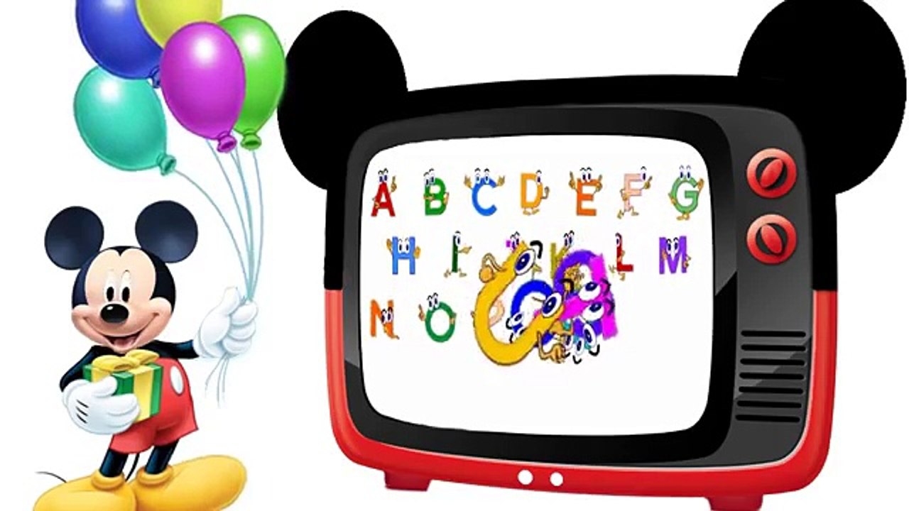 ABC Song Mickey Mouse ♥ Children rhymes song
