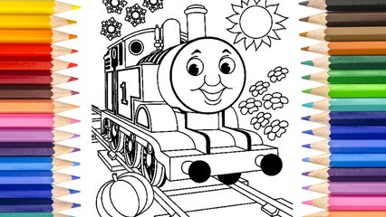 Thomas the tank Engine online coloring Thomas and Friends games kids video