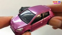TOMICA TOY CAR: Ford Focus RS500 & Mitsubishi Mirage | Kids Cars Toys Videos HD Collectio