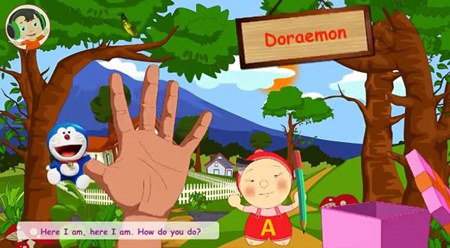 Doraemon Finger Family Song | Nursery Rhymes in 3D Animation From TanggoKids Nursery Rhyme