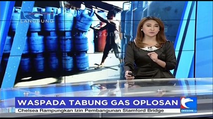 Polisi Sita 400 Gas Oplosan di Depok