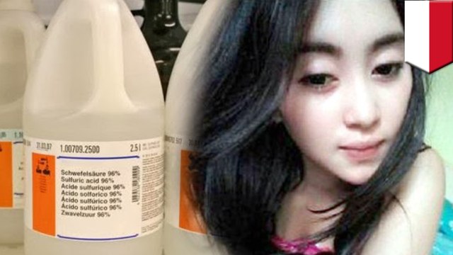 Woman badly injured when jealous lover throws acid in her face