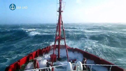 Incedible Ship in Storm Compilation - Life at Sea