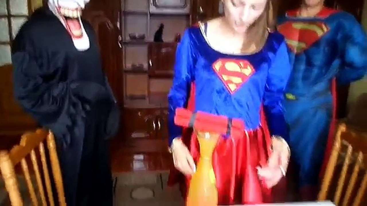 Superman Kissing princess Marian! Spiderman weeps!? - Funny Superhero Movie in Real Life :