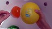 Peppa Pig Face Wet Balloons Colors - TOP Learn Colours Balloon Finger Family Nursery Collection