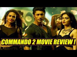 Commando 2 Movie Review: Watch it only for Vidyut Jamwal's Action | FilmiBeat