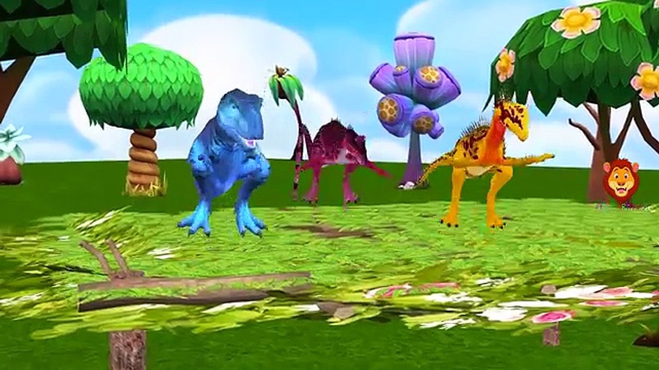 Los Dinosaurios Dedo Colección De La Familia