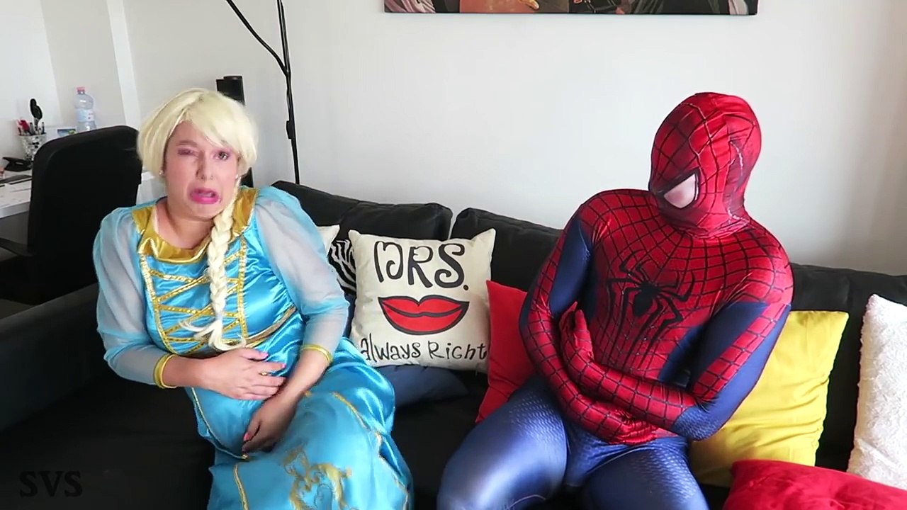 SUPERHEROES COMPILATION Spiderman, Pink Spidergirl, Joker, Frozen Elsa, T-Rex, Hulk! Funny