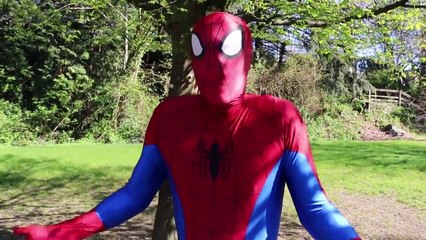 Spiderman UNMASKED! Spiderman vs Joker w/ Frozen Elsa, Joker Girl, Hulk, Batman - Funny Su