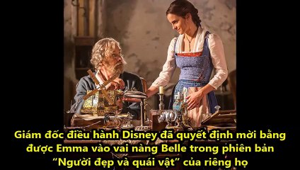 Unveiled Emma Watson's first appearance in "Beauty and the Beast"