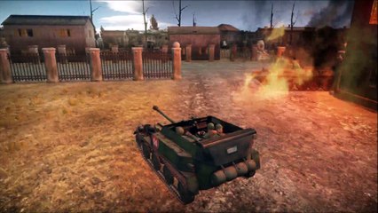 Russian Limbo Dance on Fire -  ASU-57 vs. T-34 1940
