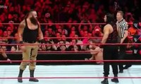 WWE Raw 14 November 2016 Braun Strowman attacks Roman Reigns and Dean Ambrose _ Why James El