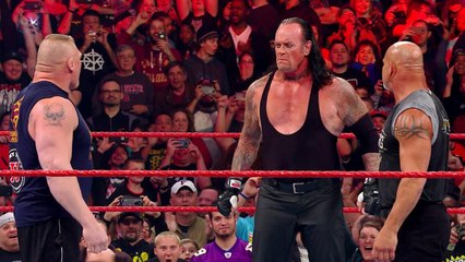 GOLDBERG, UNDERTAKER , BROCK LESNAR Face to Face HD