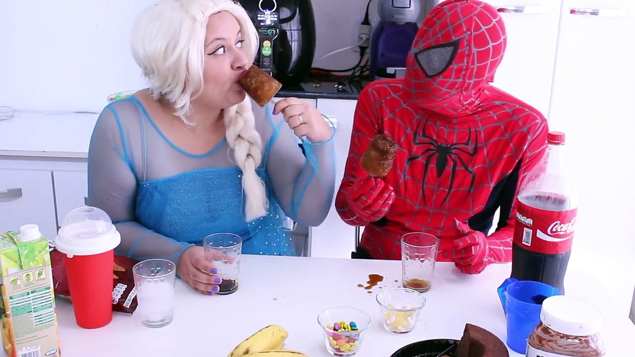 Fun Spiderman Frozen Elsa Superheroes
