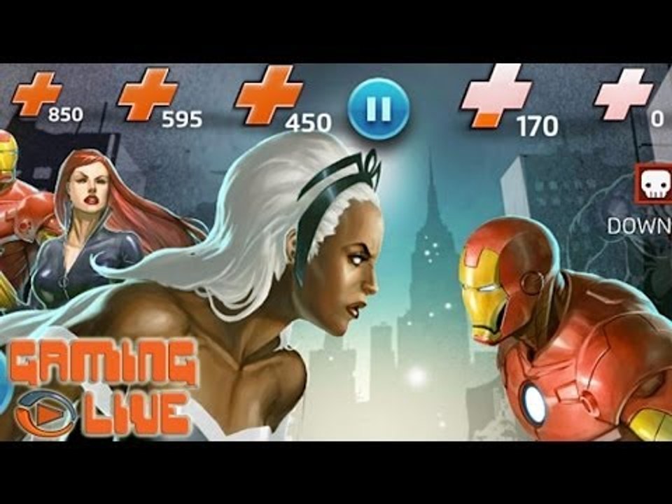 Gaming live Marvel Puzzle Quest : Dark Reign - Du match 3 et des super-héros PC iPhone Android