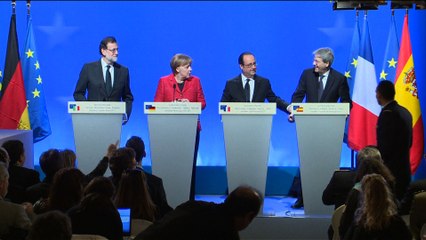 Les dirigeants européens pour une UE à plusieurs vitesses