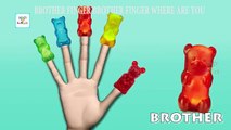 Mega Gummy Bear Found A Magic Lamp Finger Family Nursery Rhymes for kids Toys Fun